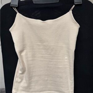 Women's Beige Spaghetti Strap Top